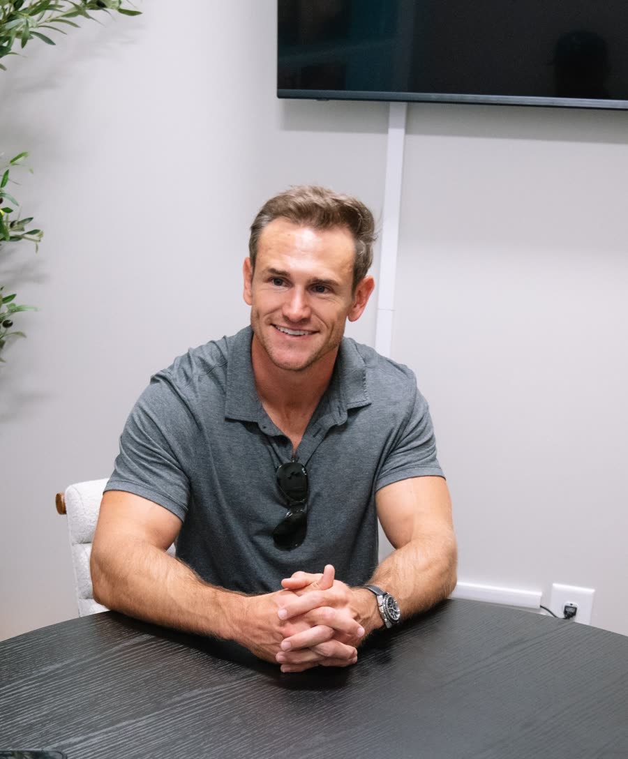 A smiling man at a Relive Health clinic